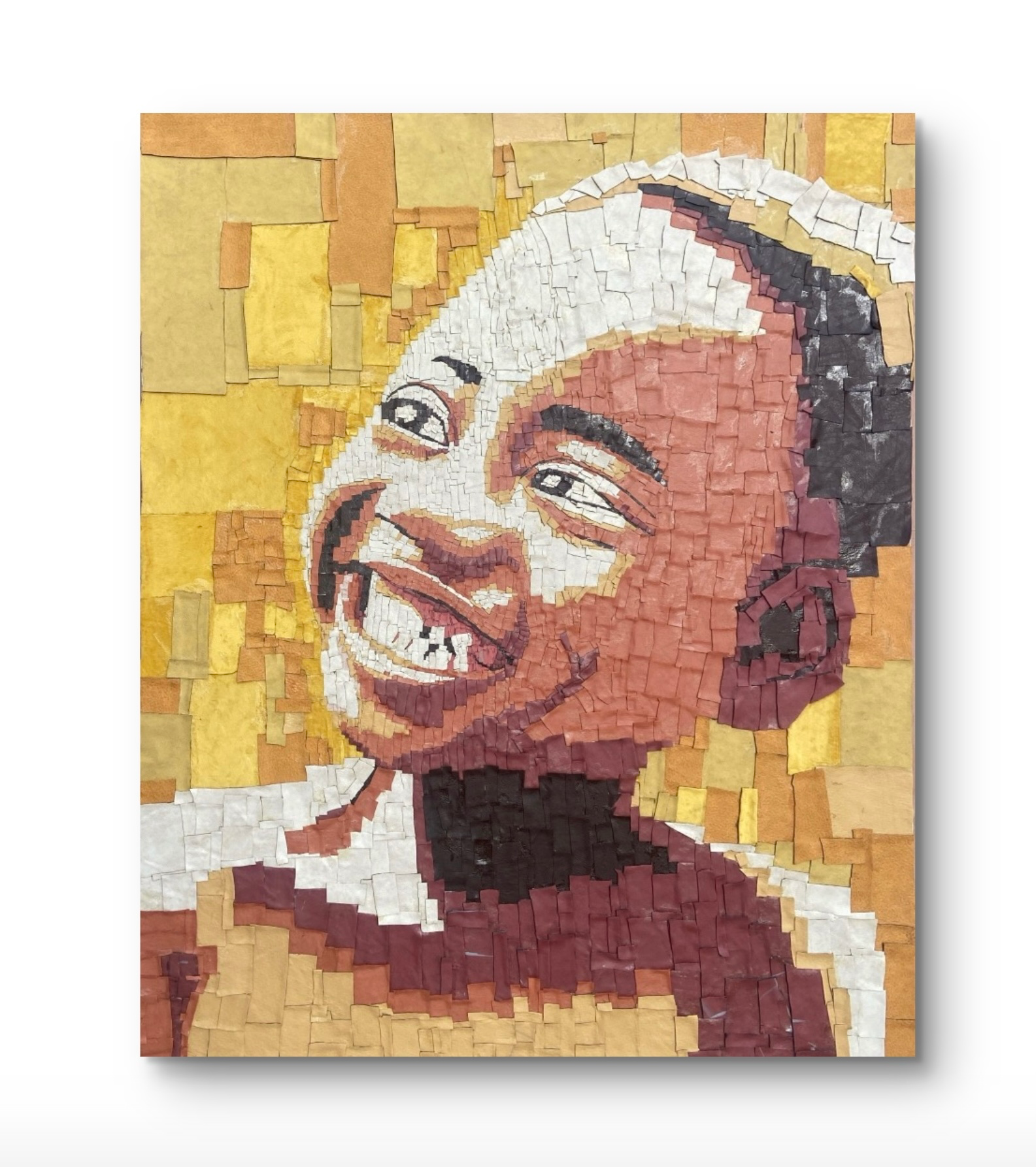 Textural Mosaic Portraiture by Nya studios , portfolio