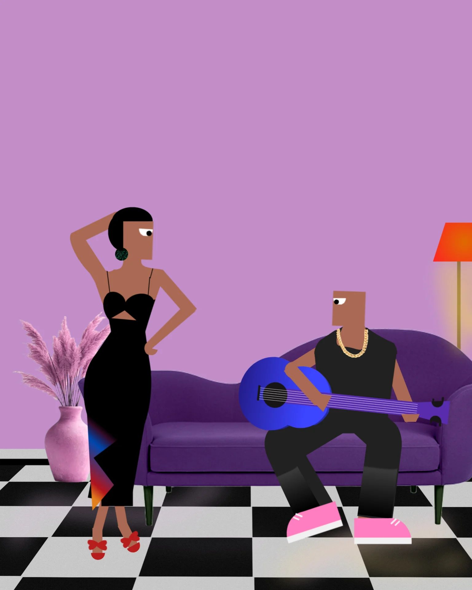 Visual Narrative and Form by Dickson Emeji , fashion illustration