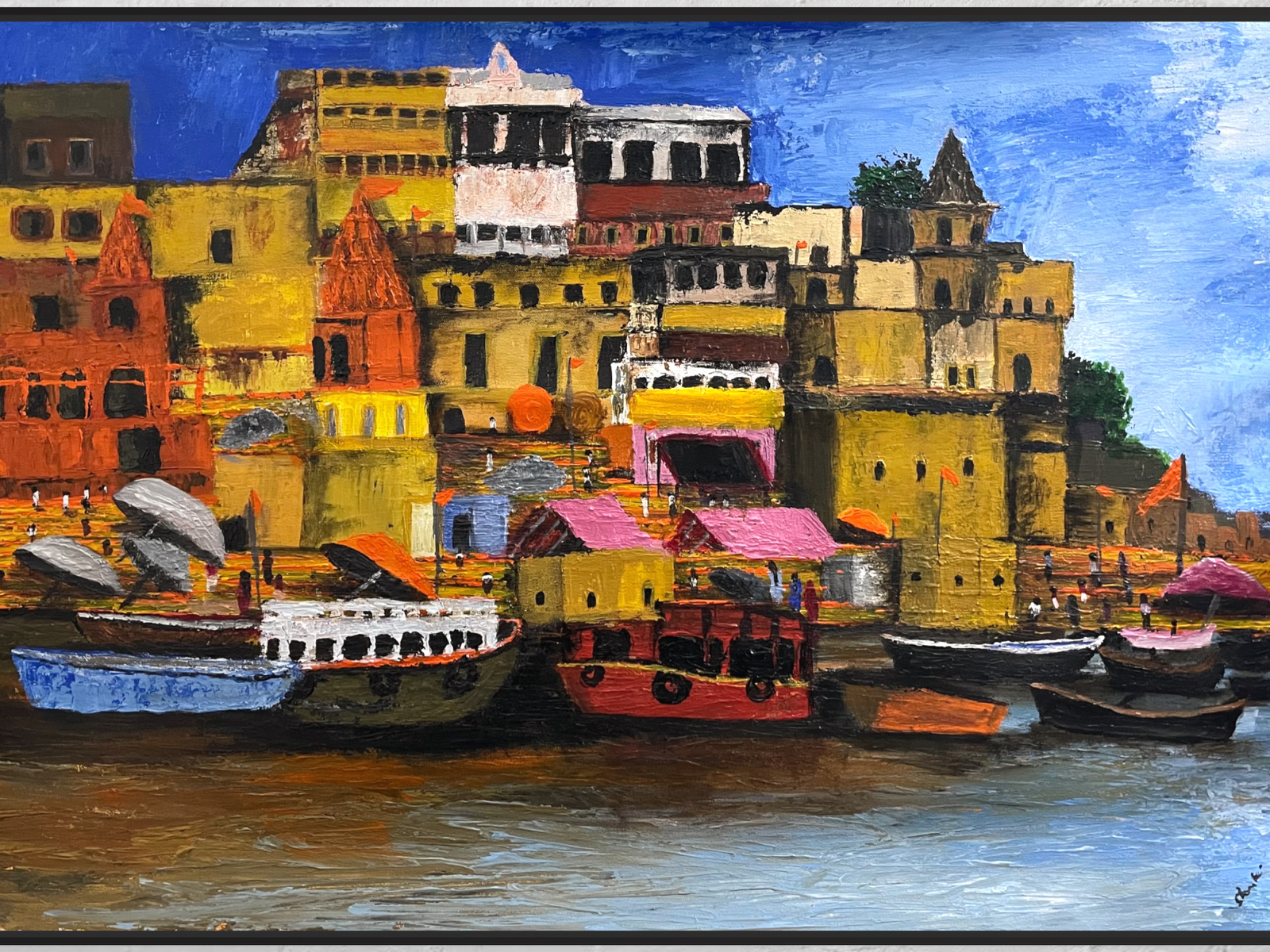 Portfolio by Shanthi Srinivasan , acrylic canvas painting artist