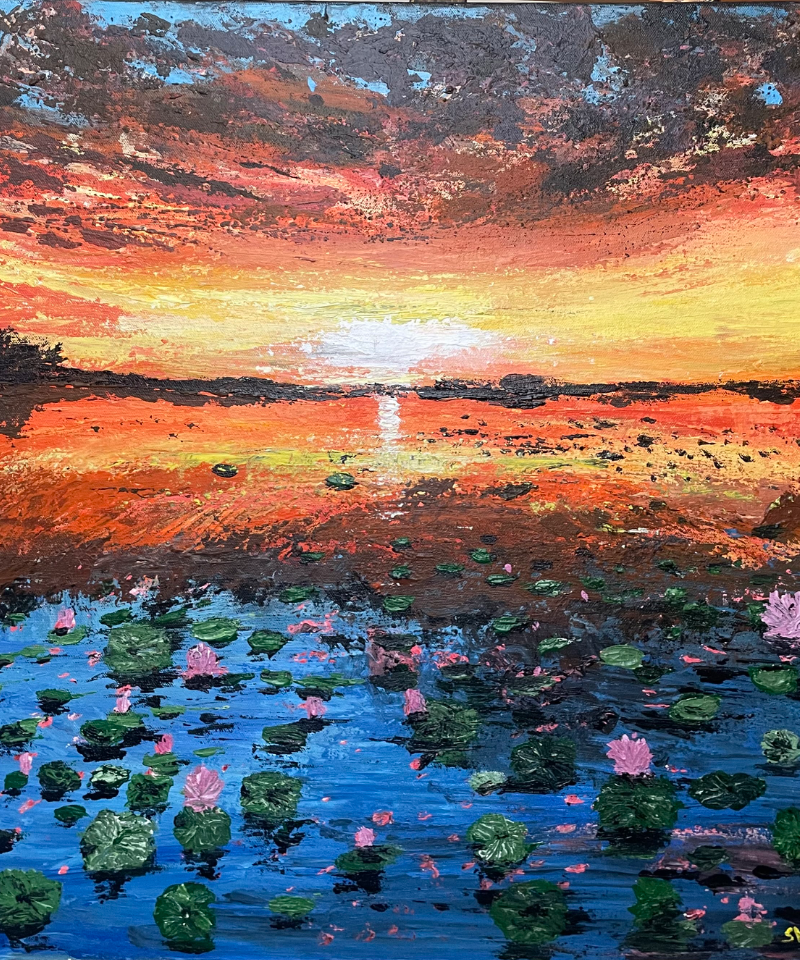 Portfolio by Shanthi Srinivasan , acrylic canvas painting artist