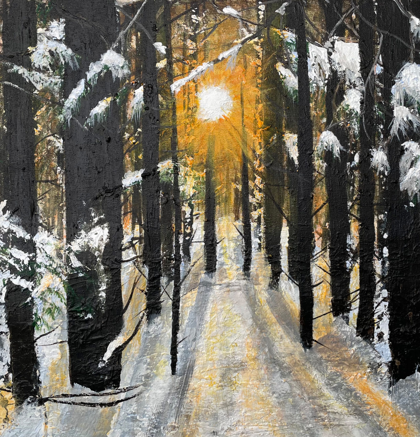 Portfolio by Shanthi Srinivasan , acrylic canvas painting artist