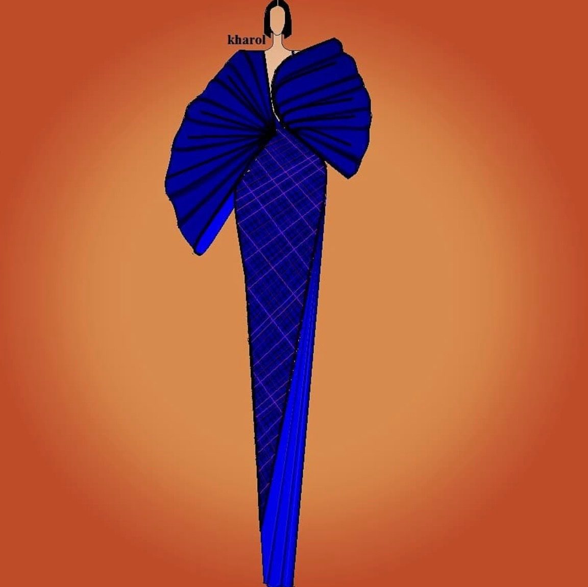 PORTFOLIO SELECTION by Caroline Ikade, illustration — fashion