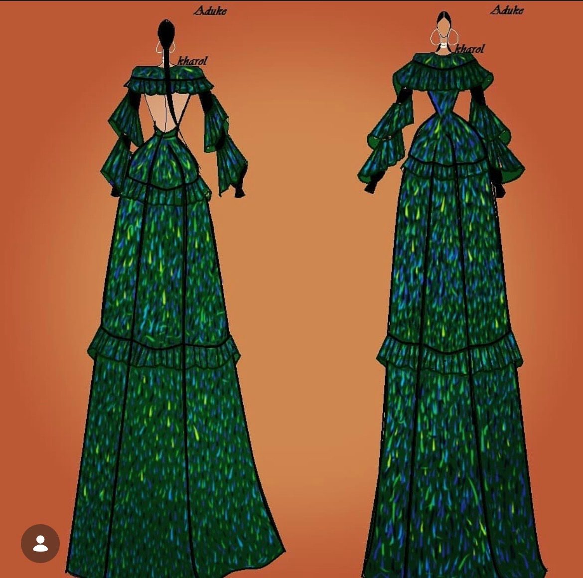 IMG_5024 by Caroline Ikade, illustration — fashion
