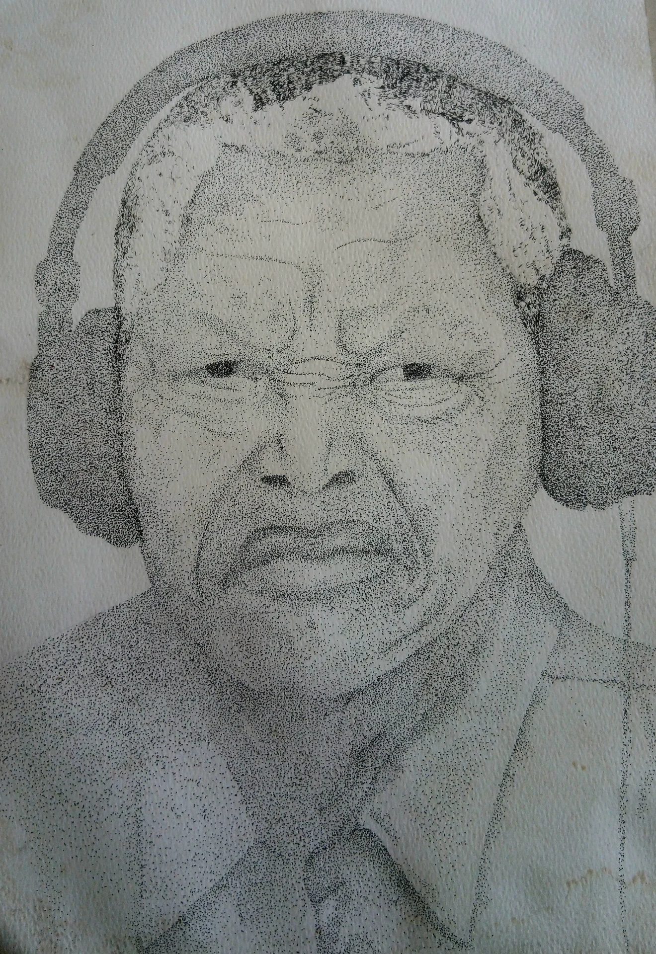 Mandela pierce by collen bhebhe, fine art — mixed media